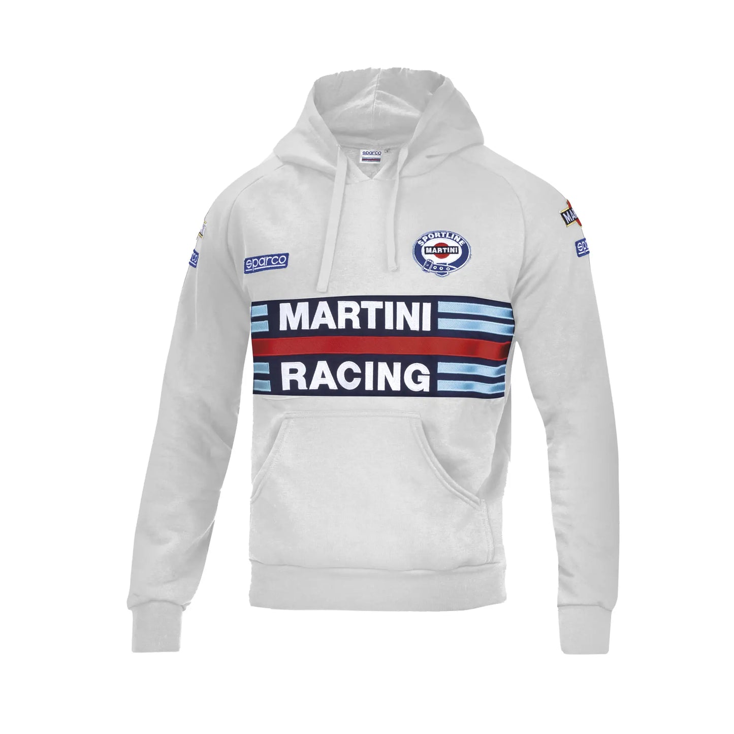 Sparco – Hoodie Women Martini Racing – 01397MR – Hoodie – Martini Racing – White – S-L