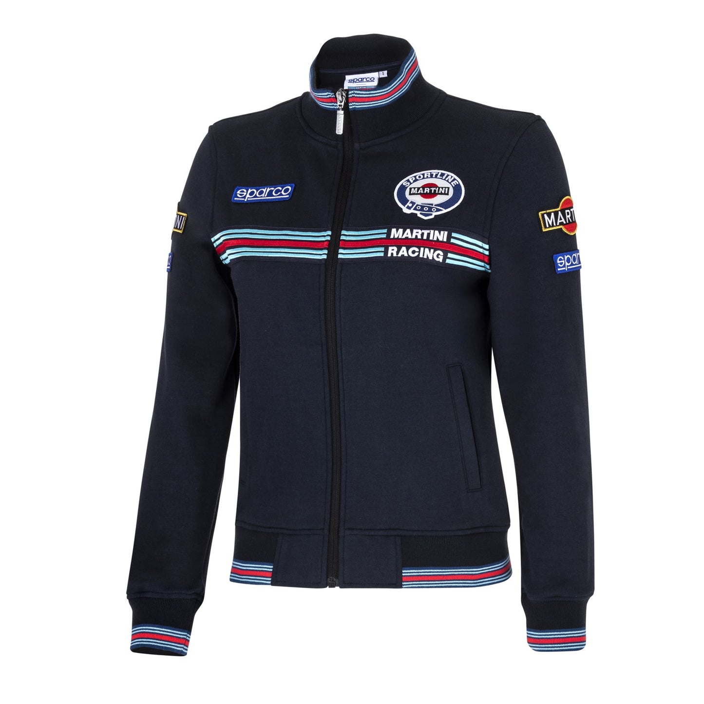 Sparco FELPA FULL ZIP MARTINI-R LADY - Vooraanzicht