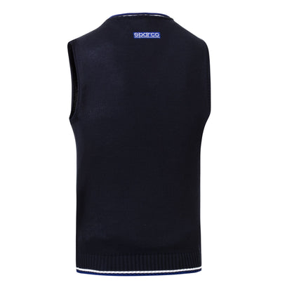 Sparco Katoen Bodywarmer - Marineblauw