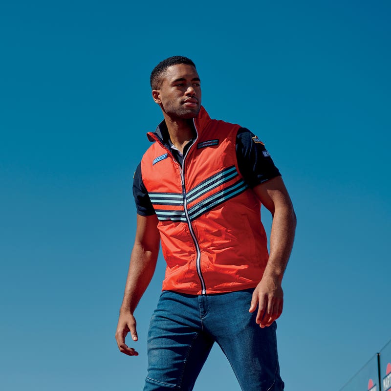 Sparco Bodywarmer Martini Racing 01313MR Bodywarmer Martini Racing Collectie - Achteraanzicht