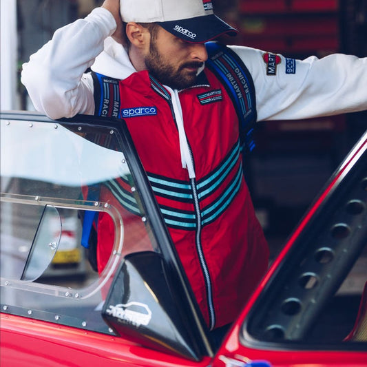 Sparco Bodywarmer Martini Racing 01313MR Bodywarmer Martini Racing Collectie - Close-up