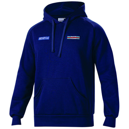 Sparco Hoodie BIG Stripes MARTINI-R - Vooraanzicht