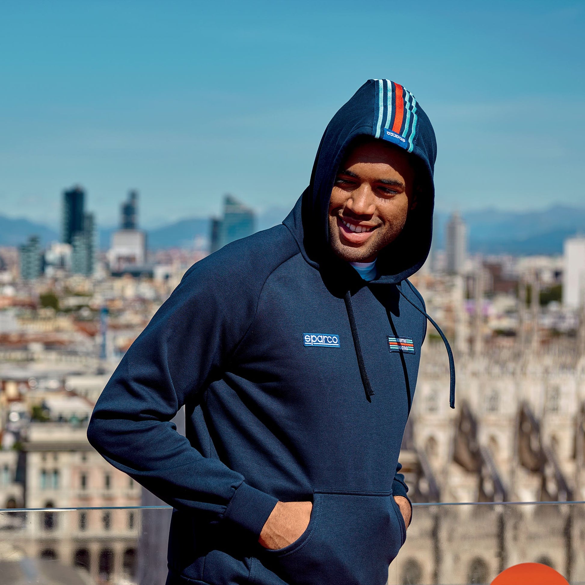 Sparco Hoodie BIG Stripes MARTINI-R - Afbeelding 8