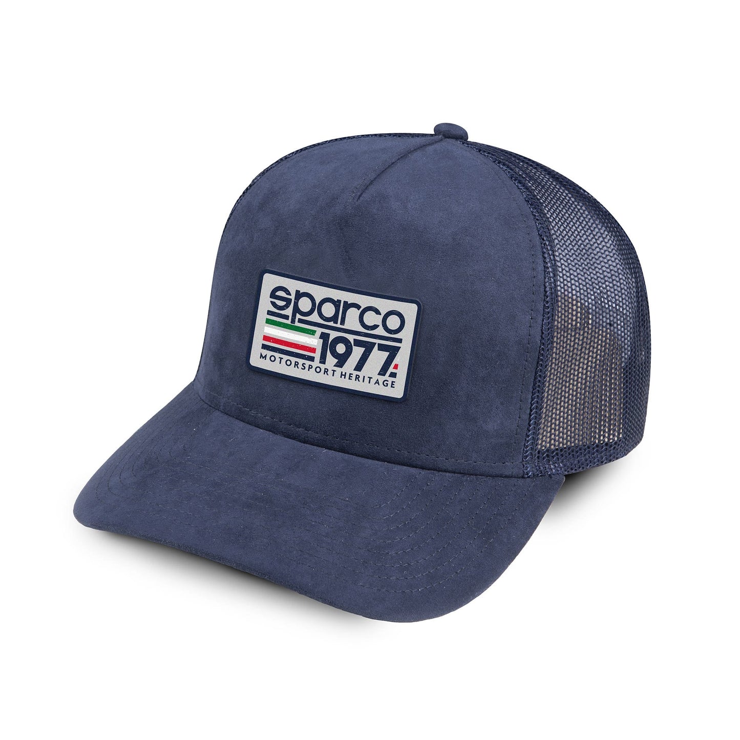 Sparco CAP Trucker BLU Marine - Vooraanzicht
