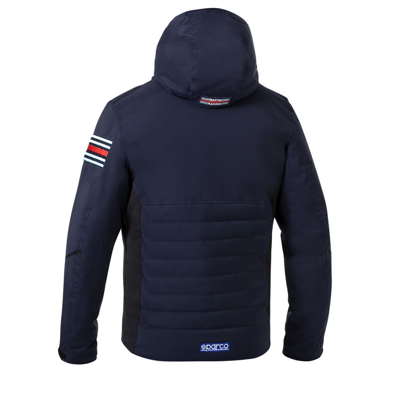 Sparco Winterjas Martini Racing 01361MR Jas Martini Racing Collectie - Zijaanzicht