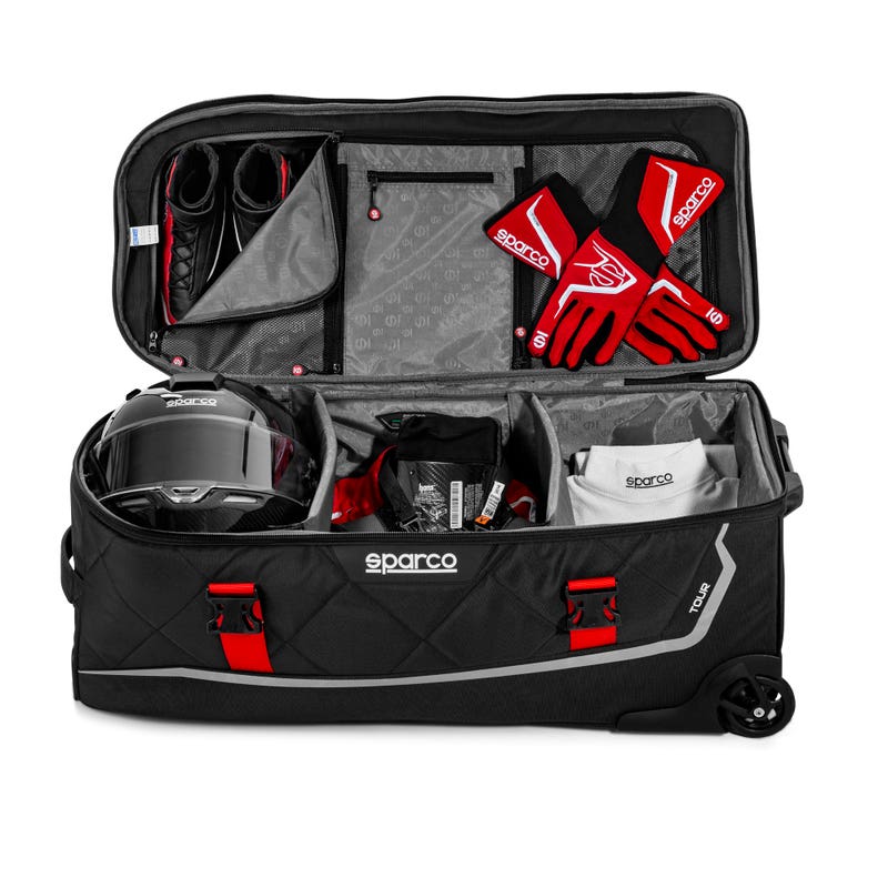 Sparco BORSA TOUR Nr/Si - Achteraanzicht
