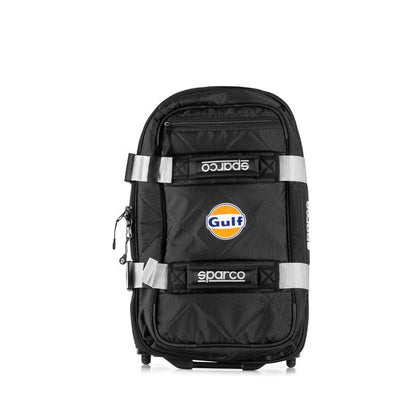 Sparco Gulf Travel Trolley 016438GU Reiskoffer Gulf Collectie - Zijaanzicht