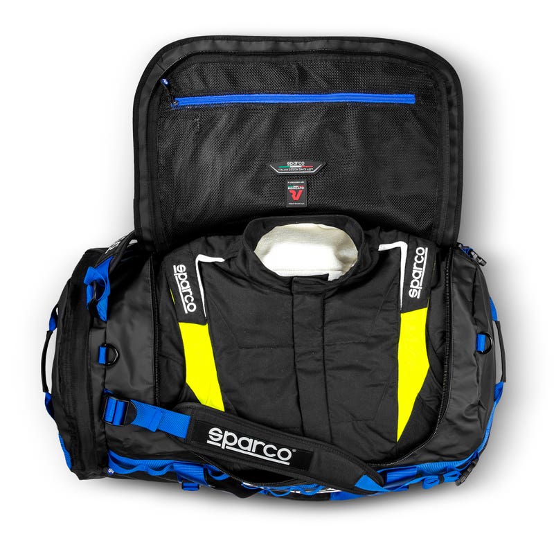 Sparco BORSA DAKAR-L Duffle BAG Nr/Az - Vooraanzicht