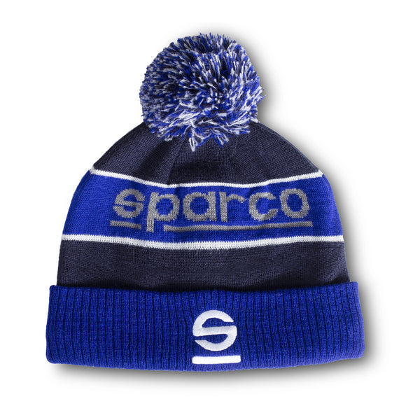 Sparco Beanie YOUTH Reflex Az/Bm - Vooraanzicht