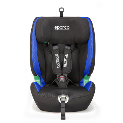 Sparco Autokinderzitje F2000K i-Size 01926I Autokinderzitje Kids Blauw 76-150cm - Zijaanzicht