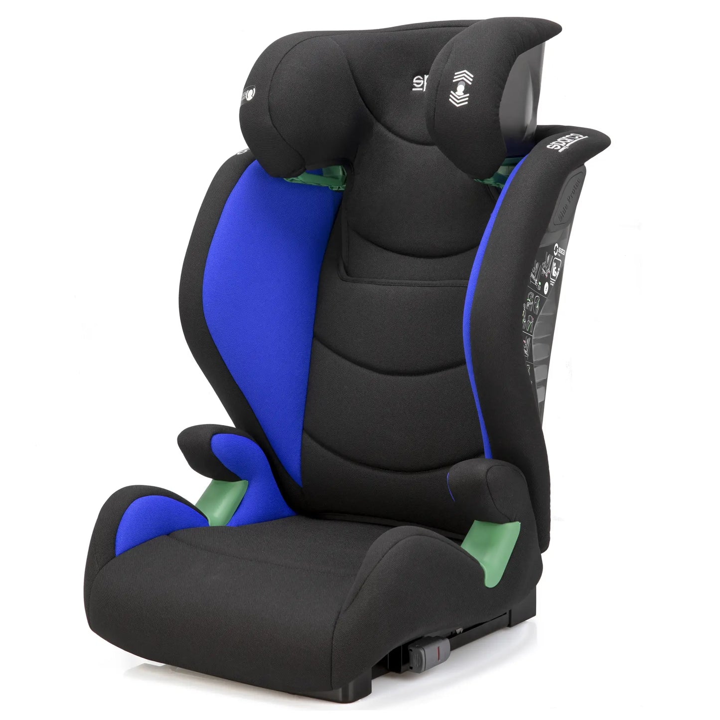 Sparco Autokinderzitje F1000KI ISOFIX i-Size 01925I Autokinderzitje Kids Blauw 76-150cm - Hoofdafbeelding