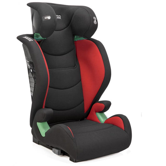 Sparco Autokinderzitje F1000KI ISOFIX i-Size 01925I Autokinderzitje Kids Rood 76-150cm - Zijaanzicht