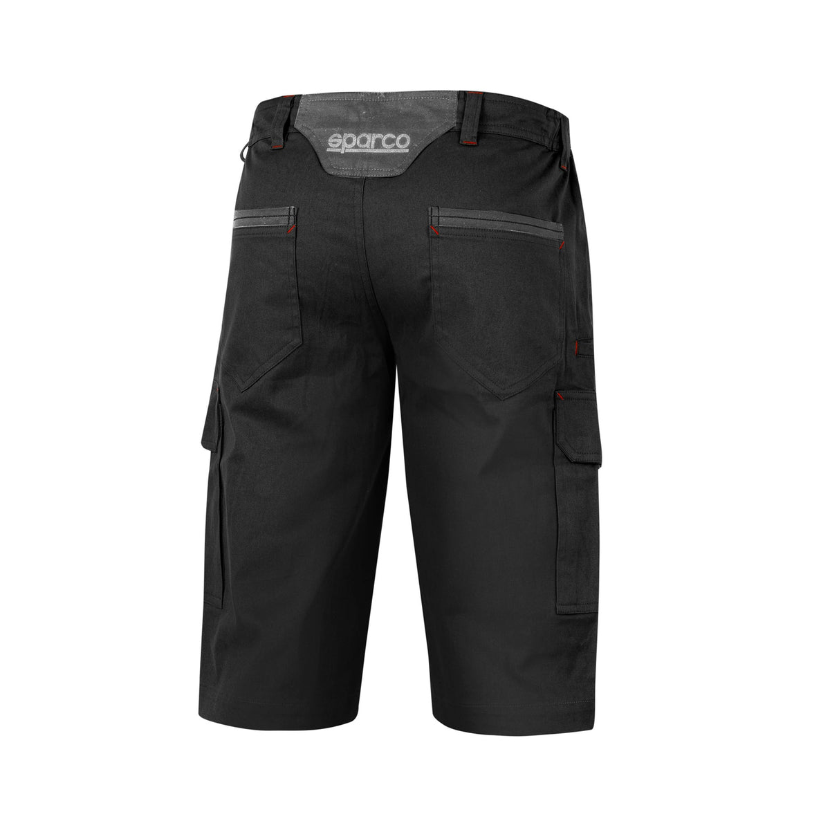 Sparco Bermuda Cargo Werkbroek - Zwart