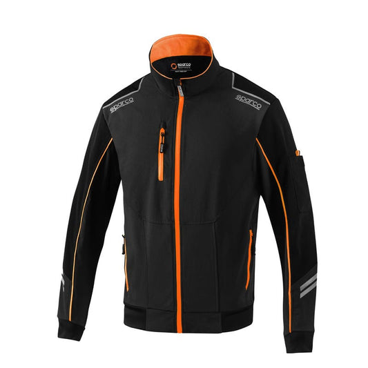 Softshell Jas - AUSTIN - Zwart, Oranje