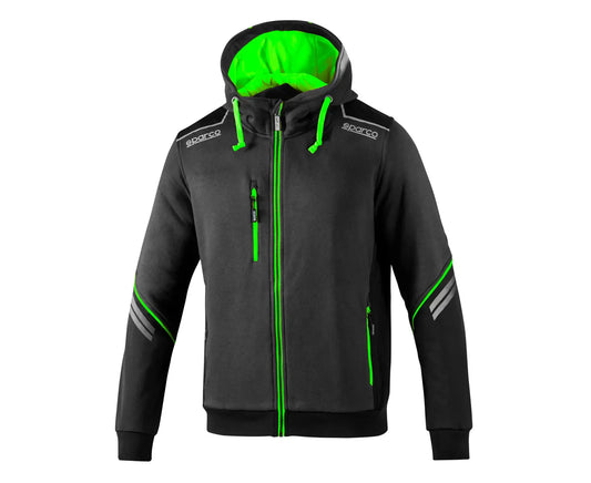 Vest met capuchon - COLORADO - Grijs, Groen
