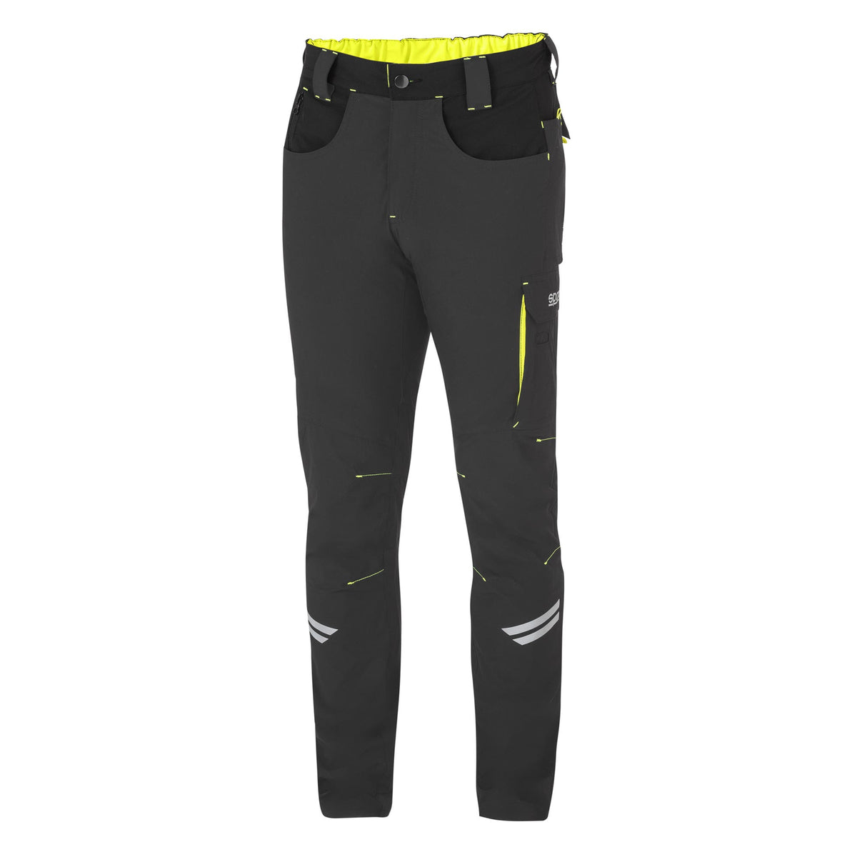 Sparco Tech Light Kansas Werkbroek - Zwart/Lichtblauw