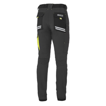Sparco Tech Light Kansas Werkbroek - Zwart/Lichtblauw