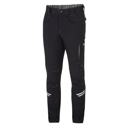 Sparco Tech Light Kansas Werkbroek - Zwart/Lichtblauw