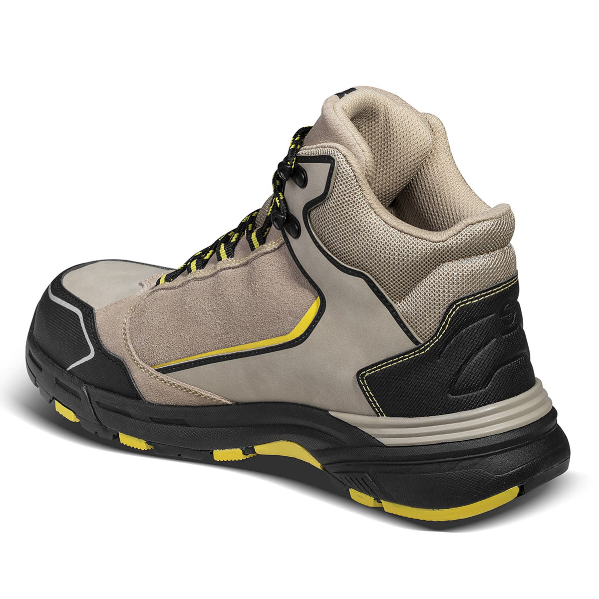 Sparco Allroad-H Stone Work Shoes S3S ESD - Taupe/Yellow
