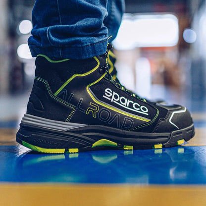 Sparco – Allroad-H Motegi S3 ESD – Safety Shoes – Allroad – Black – 38-48