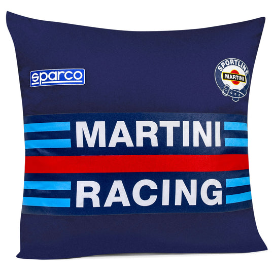 Sparco Martini Racing Kussen 40x40 - Marineblauw