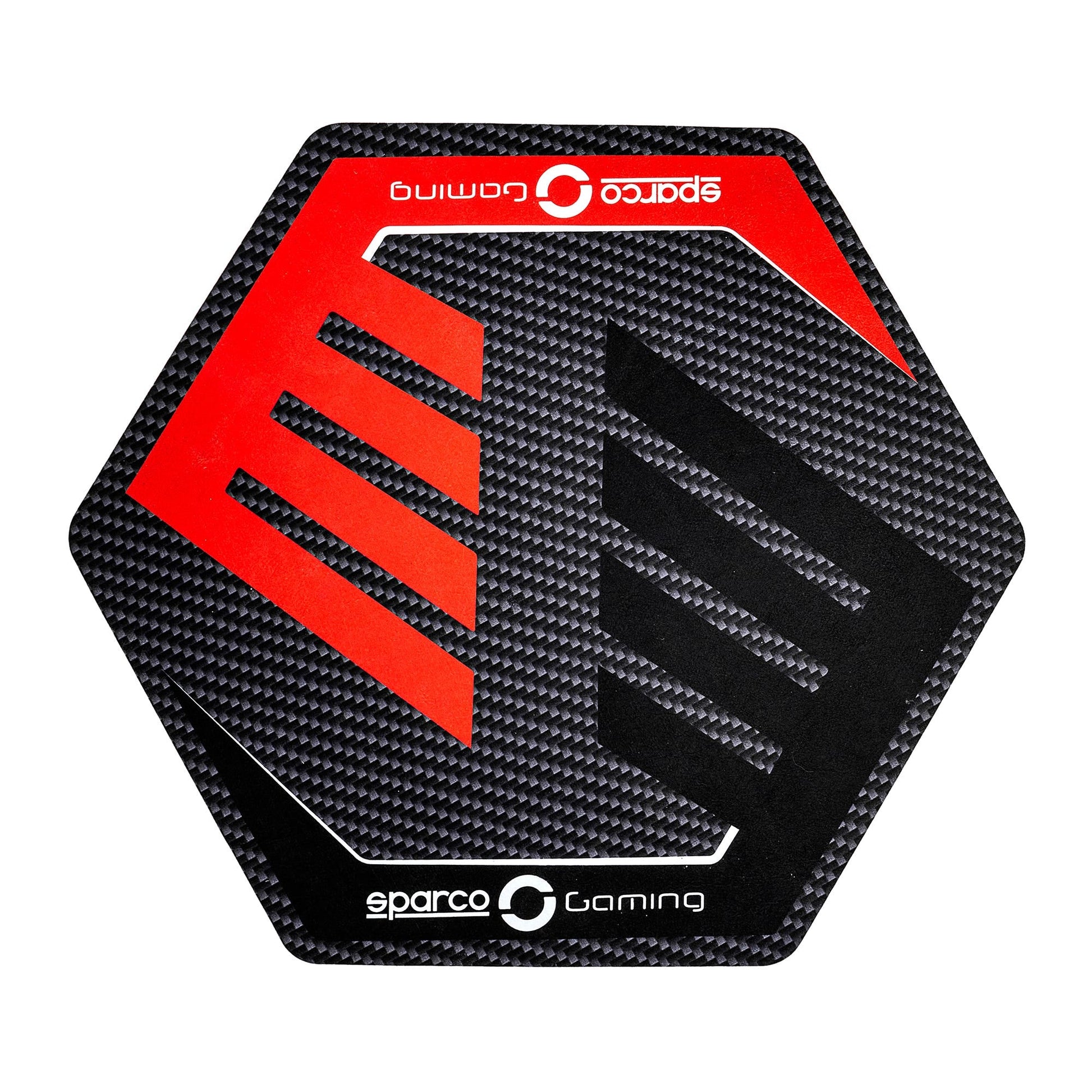 Sparco CHAIR FLOOR MAT 110X97.5Mm Nr/Rs - Vooraanzicht
