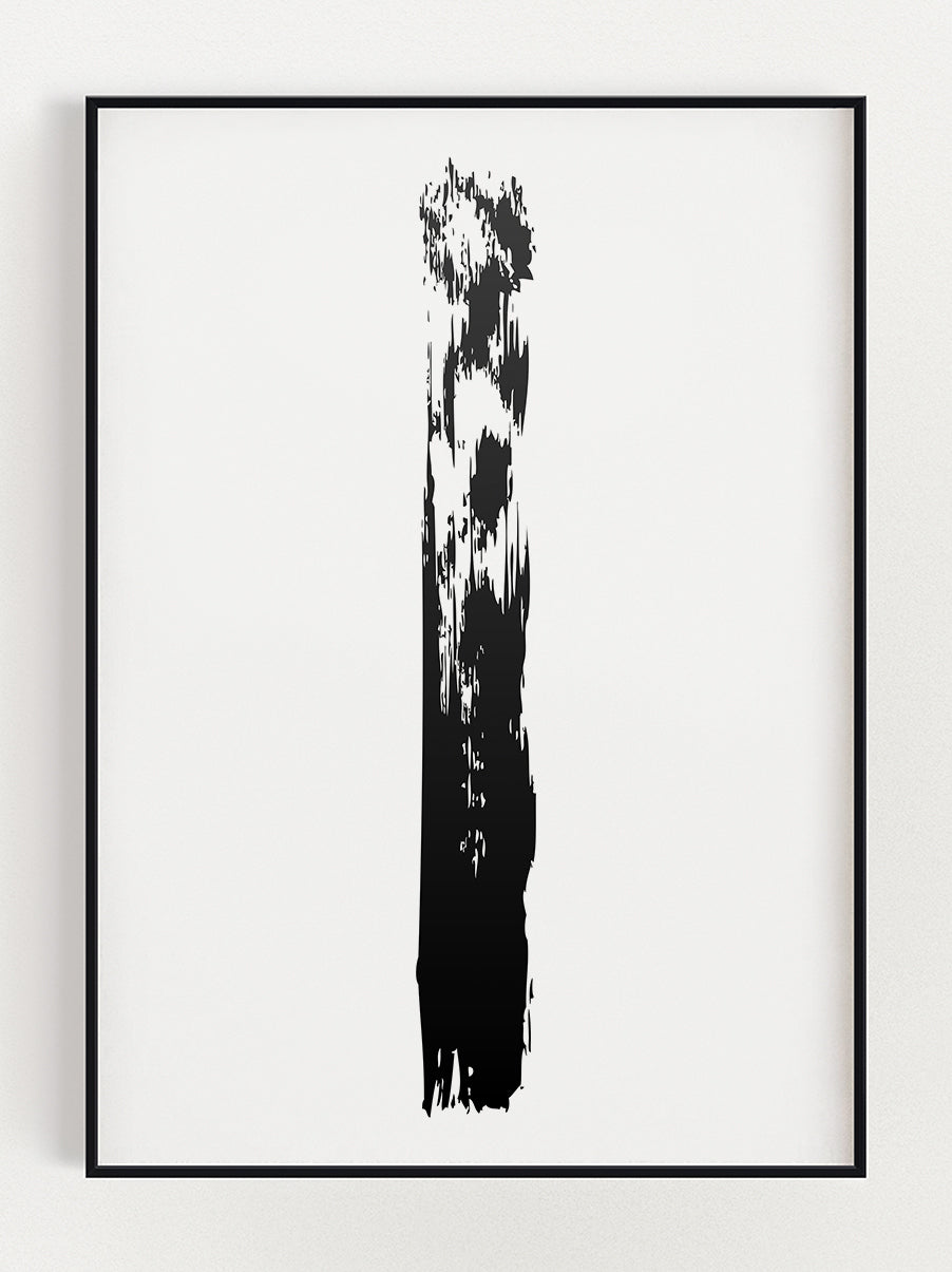 Abstract Stripe Poster