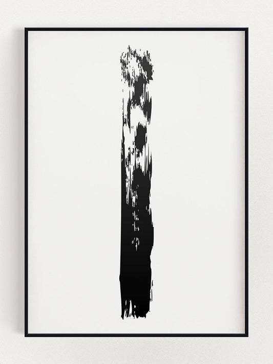 Abstract Stripe Poster