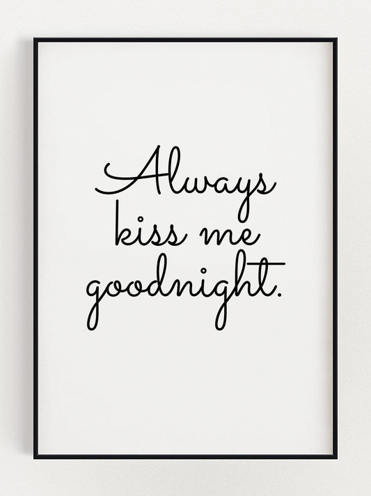 Always Kiss Me Poster