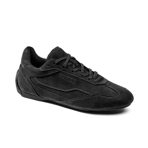 Sparco S-Drive Suede Sneakers - Zwart/Marineblauw