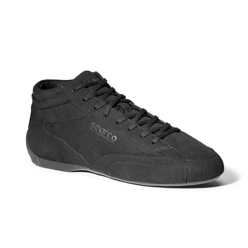 Sparco S-Drive Mid Suede Sneakers - Zwart/Marineblauw