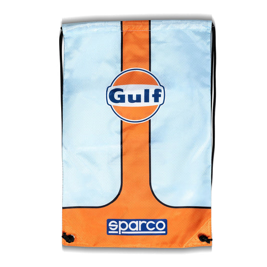 Sparco Gulf Shoe Bag - Light Blue/Orange