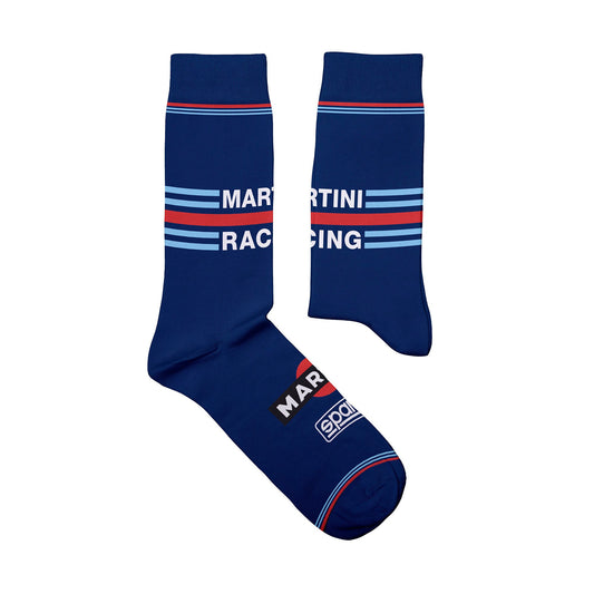 Sparco Martini Racing Iconic Design 2 Sokken - Marineblauw