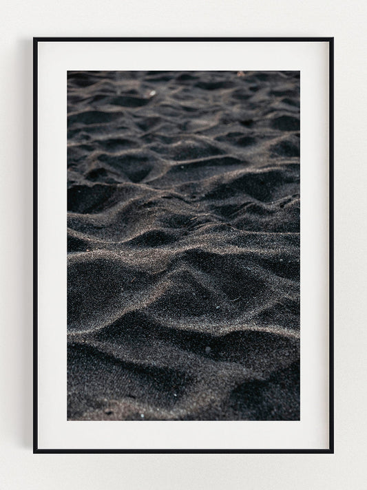 Black Sand Poster