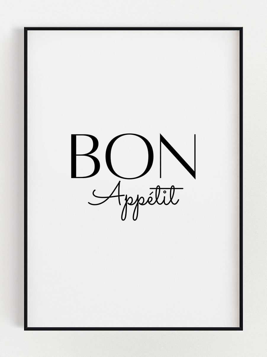 Bon Appétit Poster