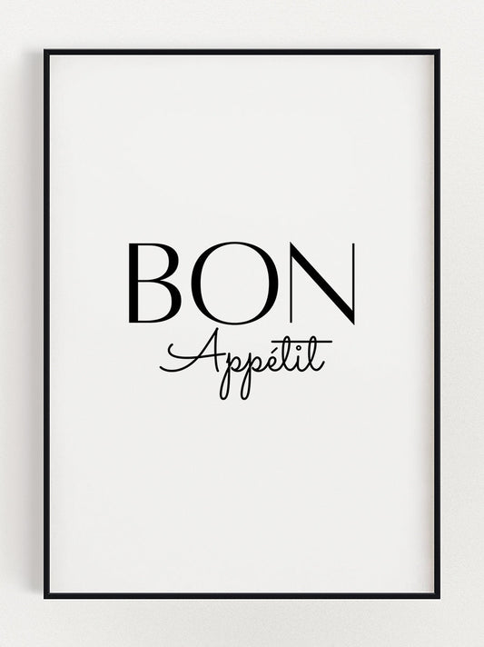 Bon Appétit Poster