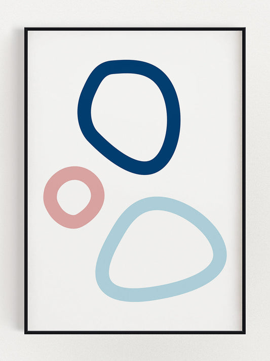 Circles Of Color Poster