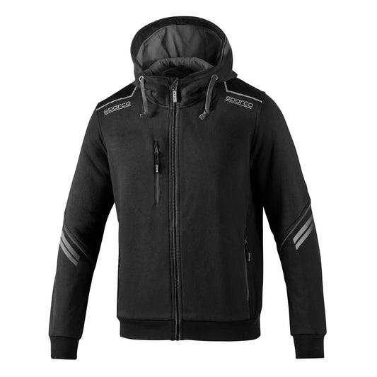 Vest met capuchon - COLORADO - Zwart, Grijs