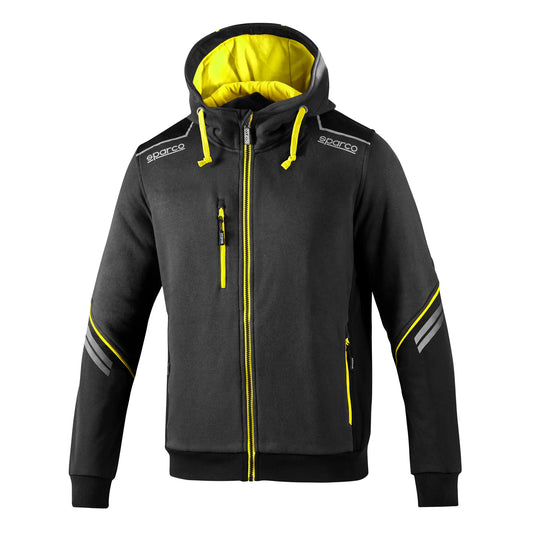 Vest met capuchon - COLORADO - Grijs, Geel