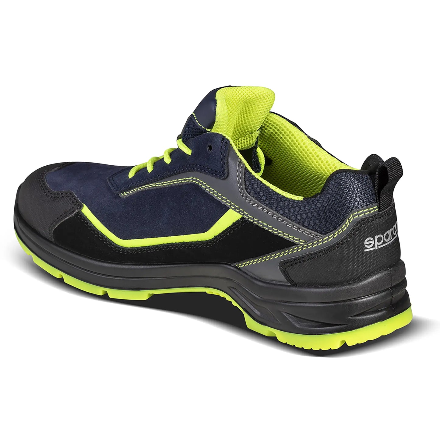 Sparco INDY BALTIMORA – Veiligheidsschoen S3S met FlexGrip+ zool en waterafstotend suède