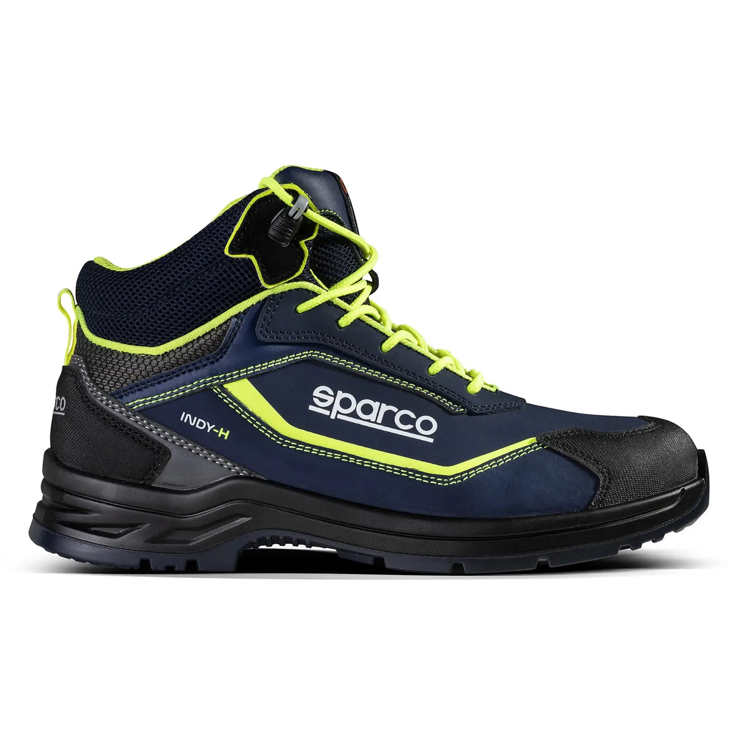 Sparco INDY RICHMOND – Hoge veiligheidsschoen S3S met FlexGrip+ zool en waterafstotend nubuck
