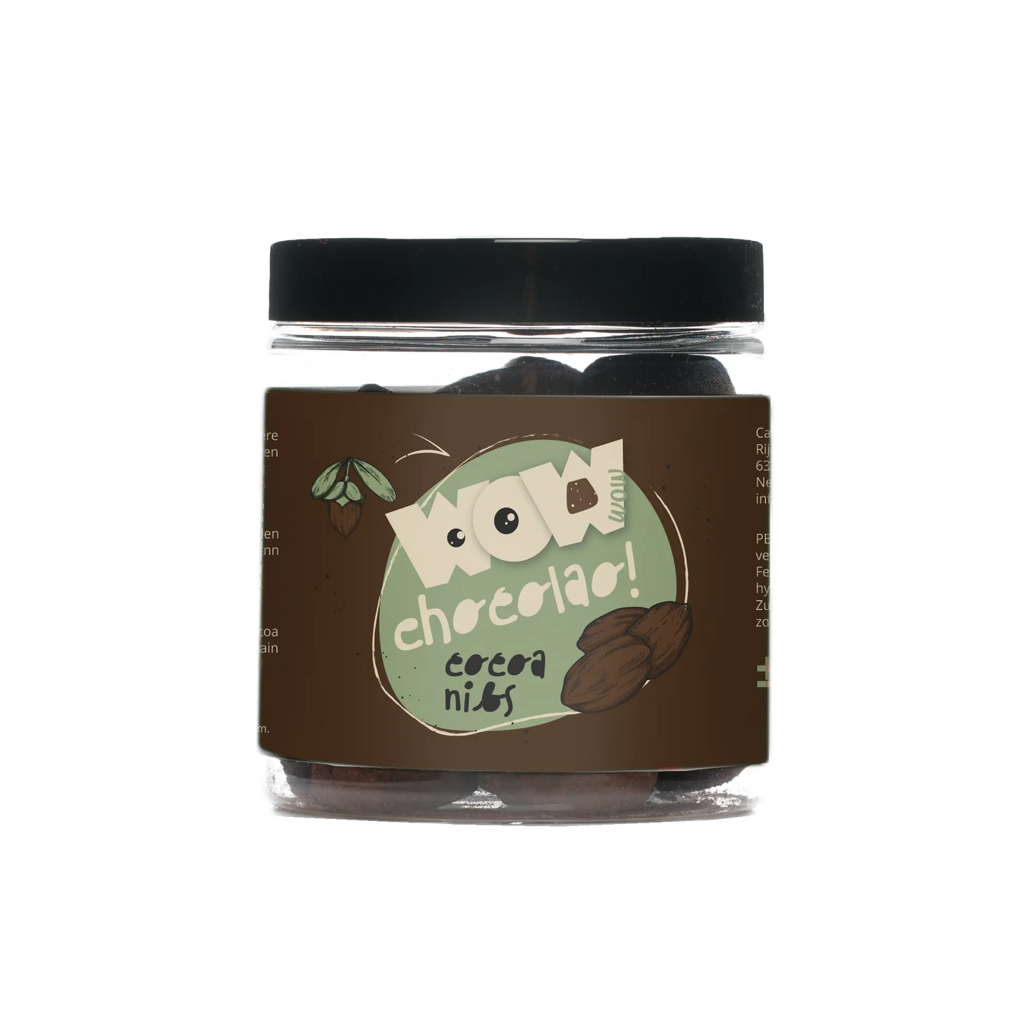 Cacao Nibs Chocolate Truffles - Gifting jar 130g