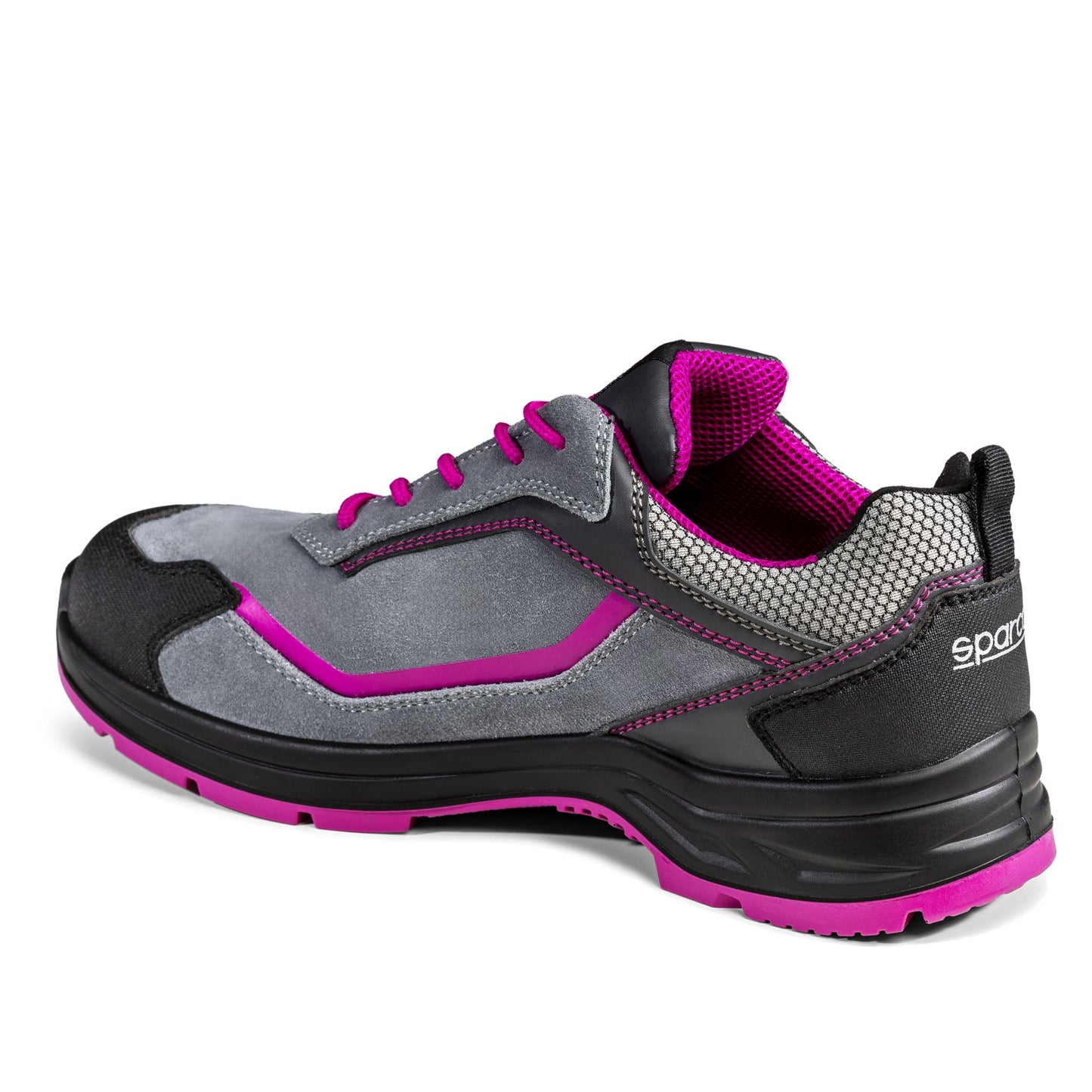 Sparco Werkschoenen S3S - Indy Danica - Grijs/Roze - Maat 38-48
