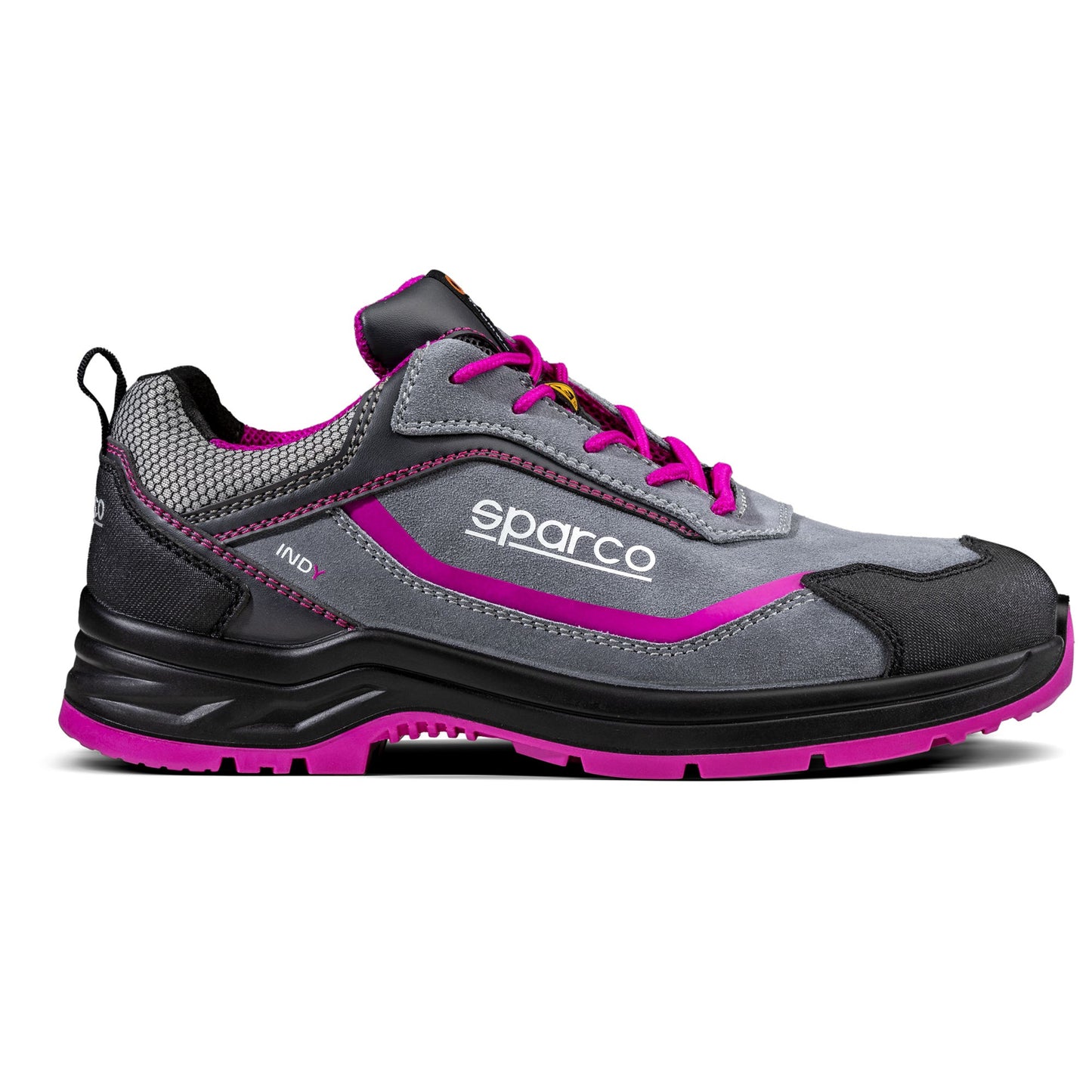 Sparco Werkschoenen S3S - Indy Danica - Grijs/Roze - Maat 38-48