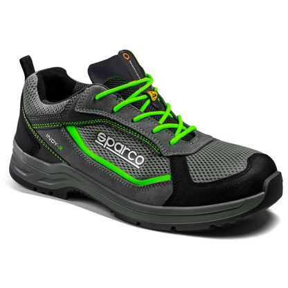 Sparco – Indy-R Sonoma S1PS SR FO LG – Work Shoes – Grey/Green