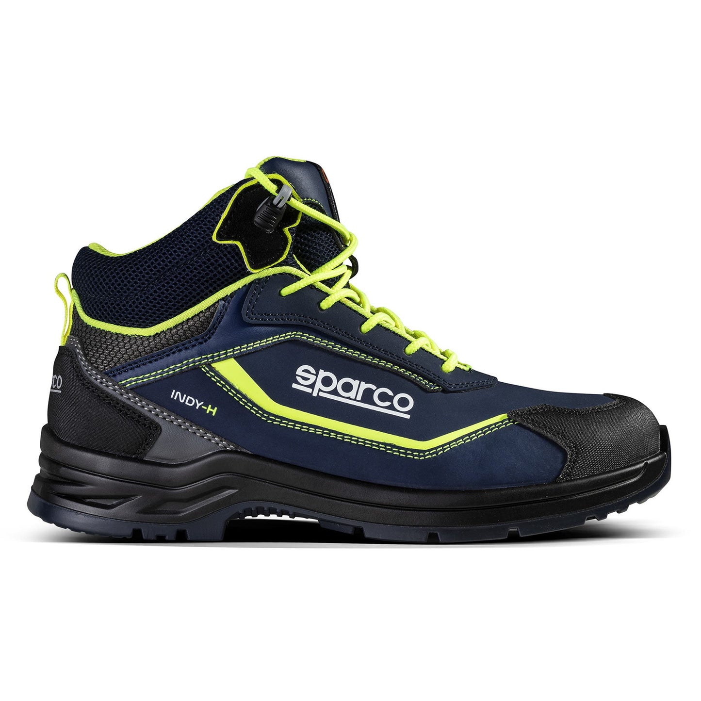 Sparco - Indy-H Richmond S3S SR FO LG - Safety Shoes - Navy/Yellow