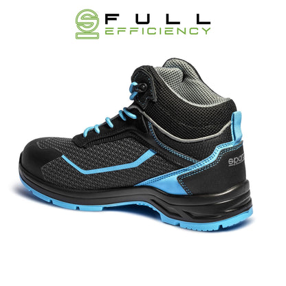 Sparco - Indy-HE Sunny S3S SR FO LG - Safety Shoes - Black/Blue