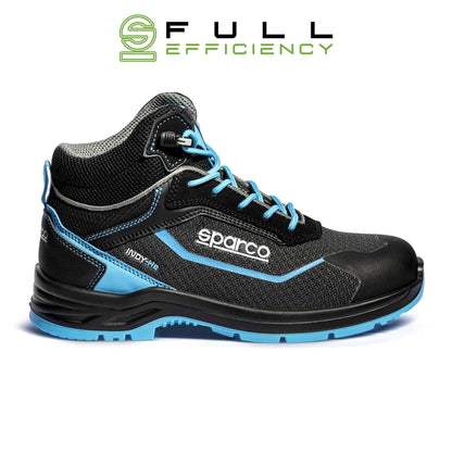 Sparco - Indy-HE Sunny S3S SR FO LG - Safety Shoes - Black/Blue