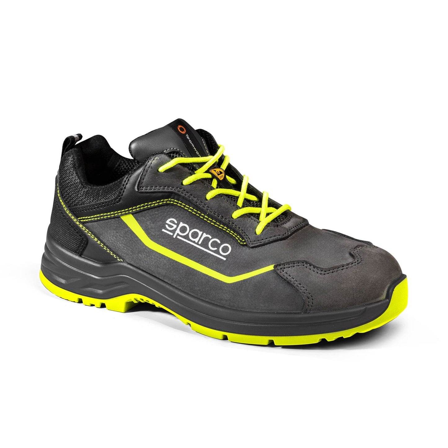 Sparco Werkschoenen S3S - Indy Conor - Grijs/Geel - Maat 38-48