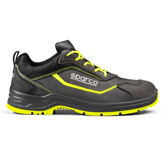 Sparco – Indy Conor S3S SR FO LG – Safety Shoes – Grey/Yellow